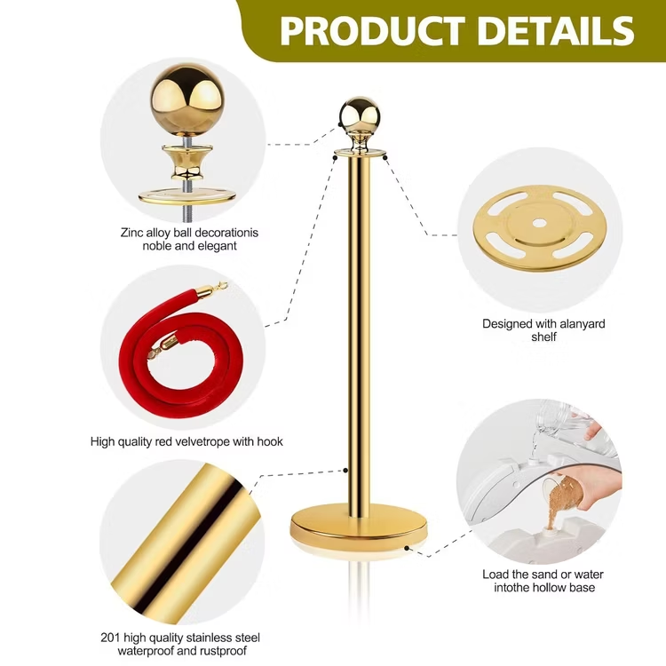 Premium Crowd Control Stanchions