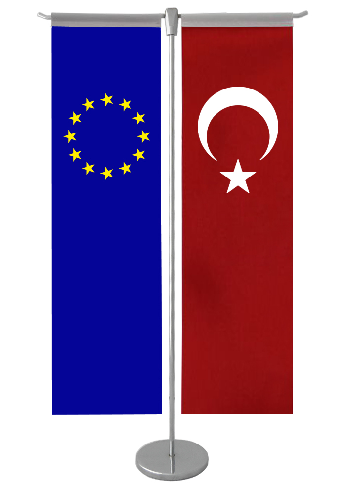 T-Type Table Flag Stand