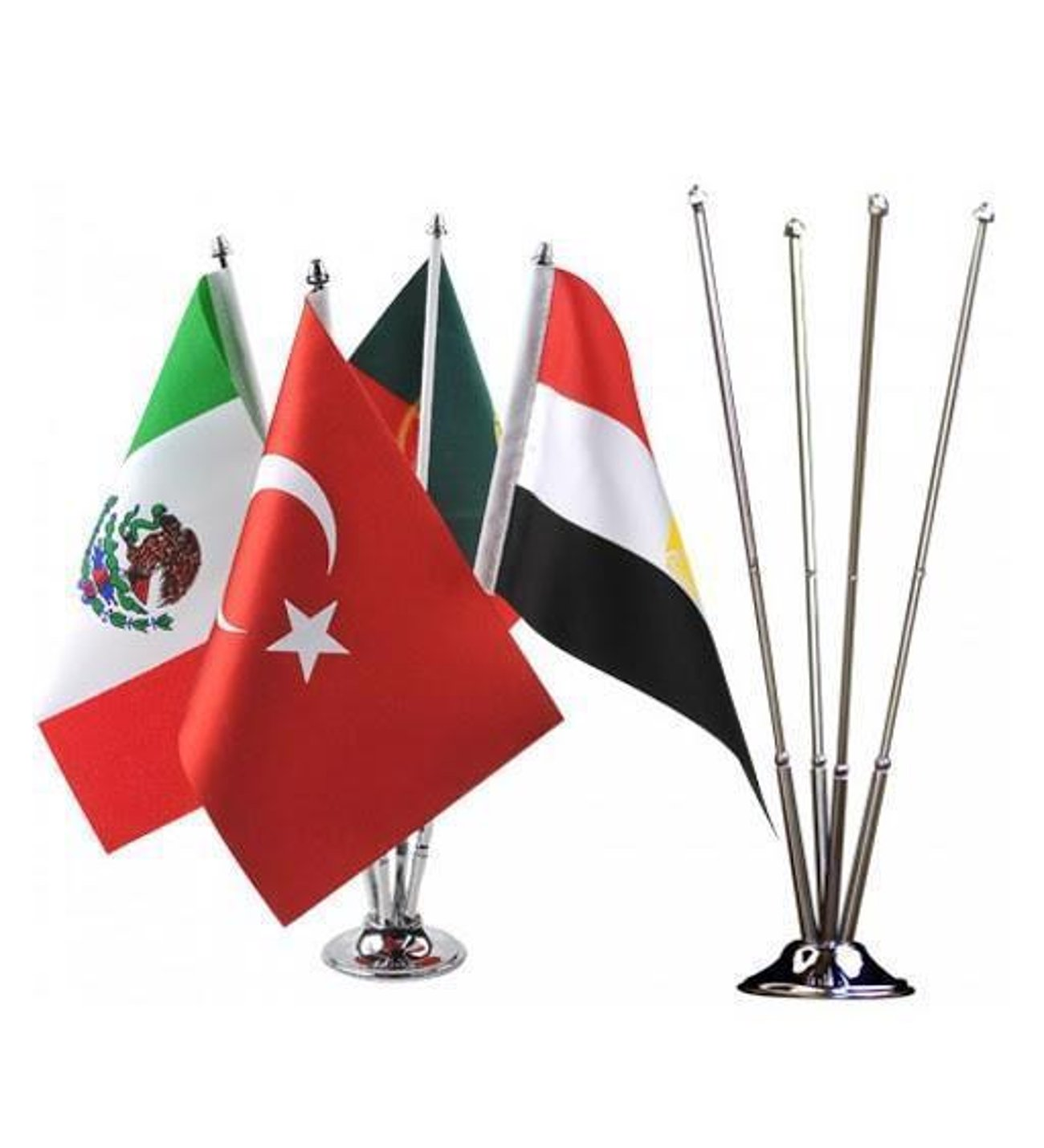 Quad Table Flag Stand