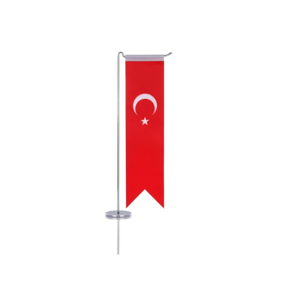 Single Banner Table Flag Stand